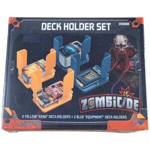 Zombicide Deck Holder Set CMON ZCS008 2 Xeno + 2 Equipment Card Holders New